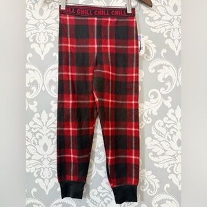 10/$25 • George Fleece Plaid “Chill” Sleep Pants